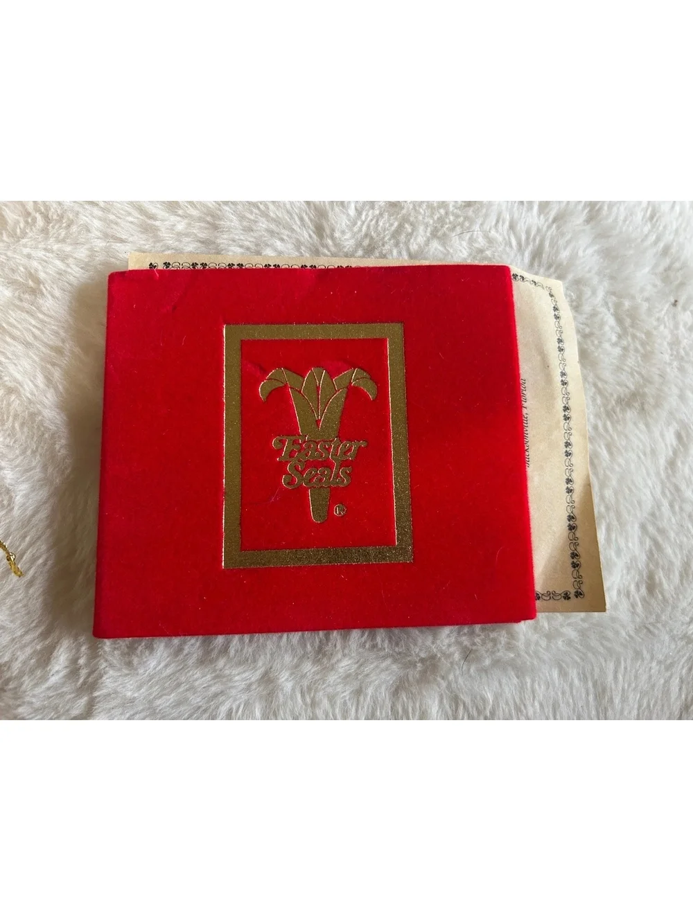 1996 Jacksonville Christmas Collector's Ornament - 24K Gold on Brass